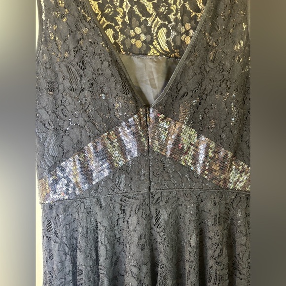 Calvin Klein Mini Dress Size 6 Black - Picture 3 of 12